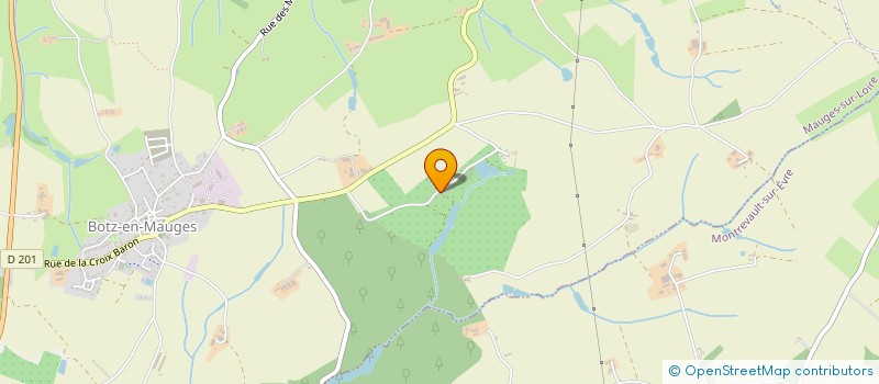 localisation de l'entreprise EARL VERGERS DE SOURS à MAUGES-SUR-LOIRE