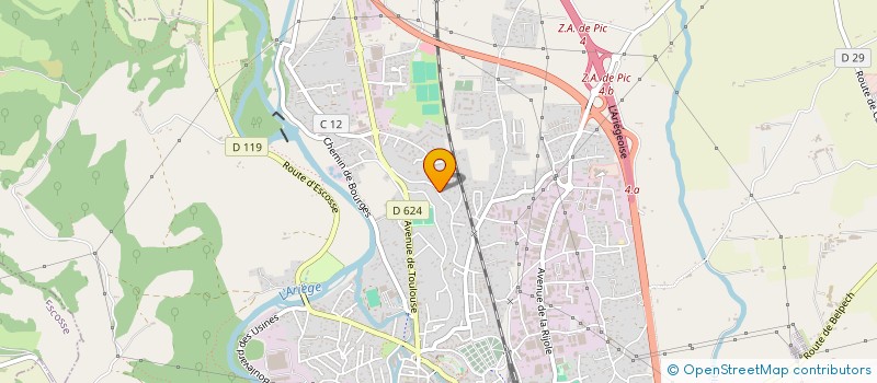 localisation de l'entreprise EARL VERGERS DE TOURENC à VILLENEUVE-DU-PAREAGE
