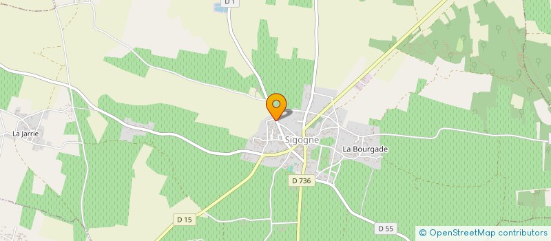 localisation de l'entreprise EARL VERHAEGHEN à SIGOGNE