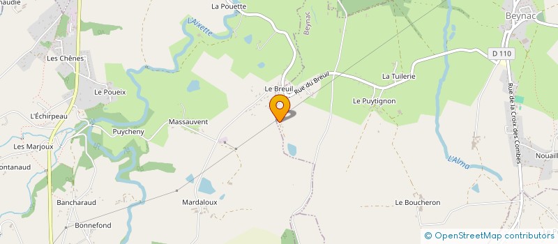 localisation de l'entreprise EARL VIARD à BEYNAC