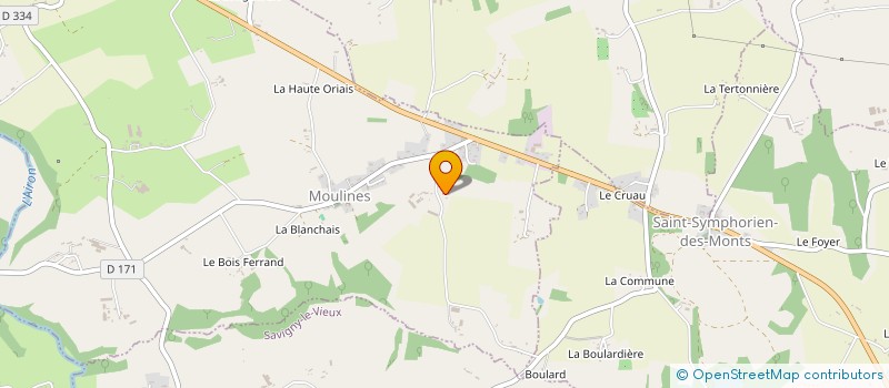localisation de l'entreprise EARL VICTOR NORMAND à MOULINES