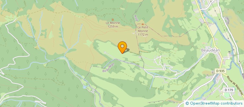 localisation de l'entreprise EARL VIE D'ESTIVE  BAGNERES-DE-BIGORRE