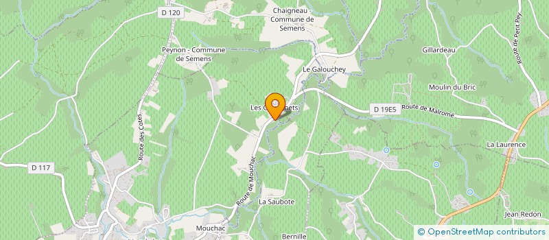 localisation de l'entreprise EARL VIGNOBLE CHARRITTE  VERDELAIS