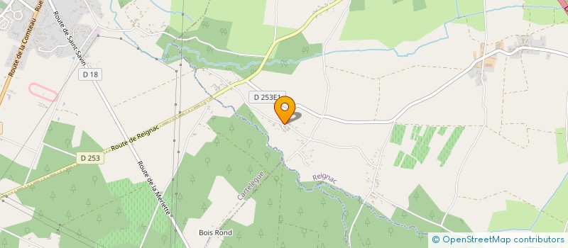 localisation de l'entreprise EARL VIGNOBLE KARELL à REIGNAC