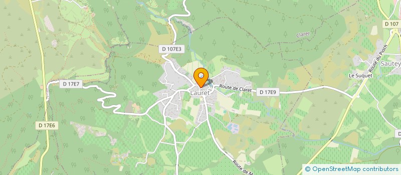 localisation de l'entreprise EARL VIGNOBLE ORLIAC à VALFLAUNES