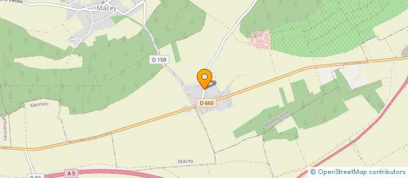 localisation de l'entreprise EARL VIGNOBLE THERREY ERIC  MONTGUEUX