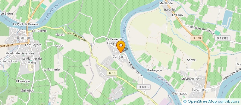 localisation de l'entreprise EARL VIGNOBLES BOISSONNEAU  NAUJAN-ET-POSTIAC