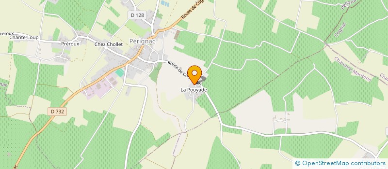localisation de l'entreprise EARL VIGNOBLES JULLIARD à PERIGNAC