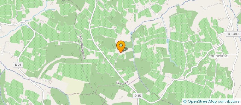 localisation de l'entreprise EARL VIGNOBLES PAILHET  SAINTE-RADEGONDE