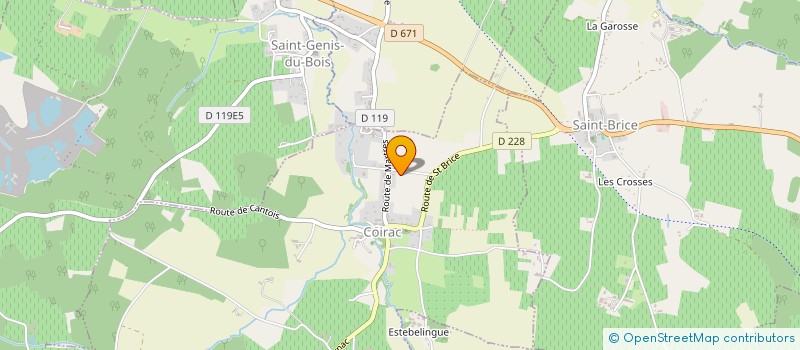 localisation de l'entreprise EARL VIGNOBLES REBILLOU  SAINT-FELIX-DE-FONCAUDE