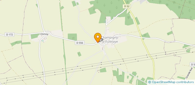 localisation de l'entreprise EARL VILLEZ GILLES  CHAMPIGNY-LA-FUTELAYE