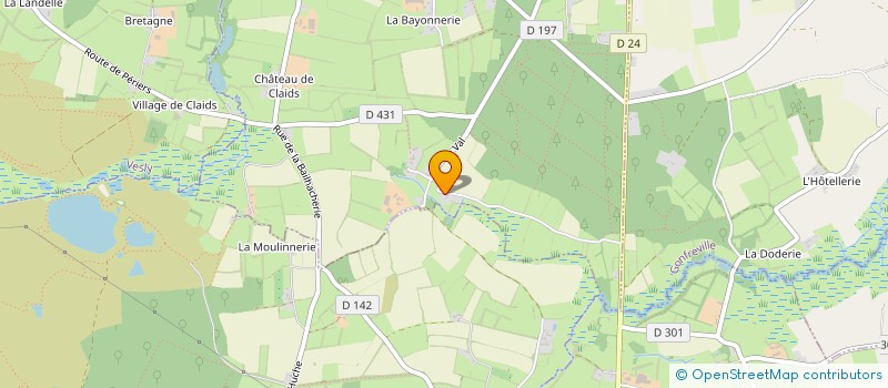 localisation de l'entreprise EARL VILQUIN à NAY