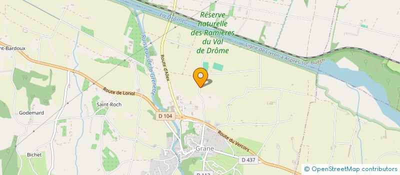 localisation de l'entreprise EARL VINAY  GRANE