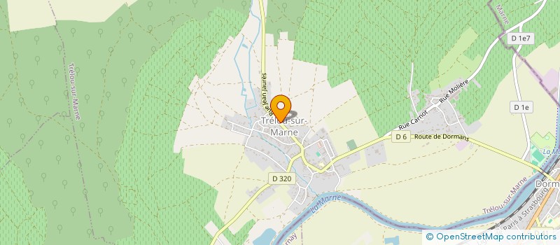 localisation de l'entreprise EARL VINCENT COUVENT à TRELOU-SUR-MARNE