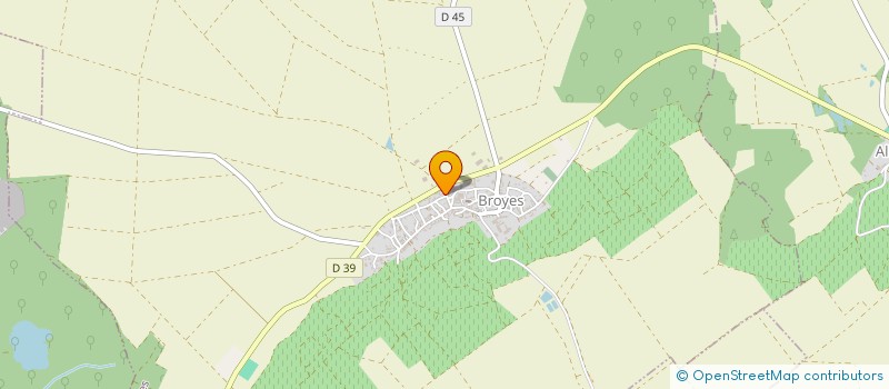 localisation de l'entreprise EARL VINOT GIGUET  BROYES