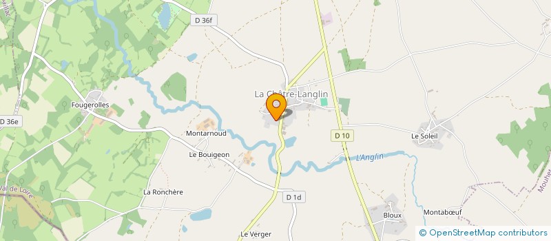 localisation de l'entreprise EARL VIOLLET AXEL à LA CHATRE-LANGLIN