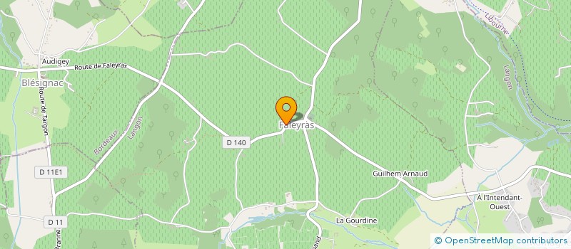 localisation de l'entreprise EARL VITI-FLO  LUGASSON