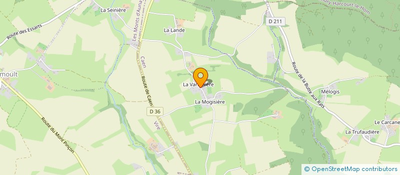 localisation de l'entreprise EARL VIVIER  CAUVILLE