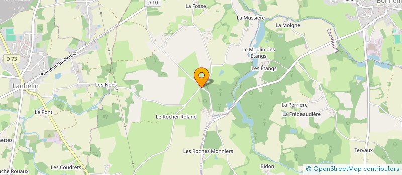 localisation de l'entreprise EARL VIVIER VOLAILLES DEMARREES à MEILLAC