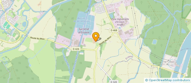 localisation de l'entreprise EARL VOELCKEL  ERSTEIN