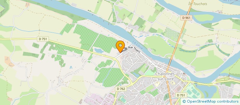 localisation de l'entreprise EARL VOISINE à CHALONNES-SUR-LOIRE
