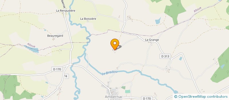 localisation de l'entreprise EARL VOLKER à AMBERNAC