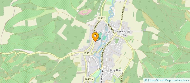 localisation de l'entreprise EARL WALCZAK PERE ET FILS  LES RICEYS