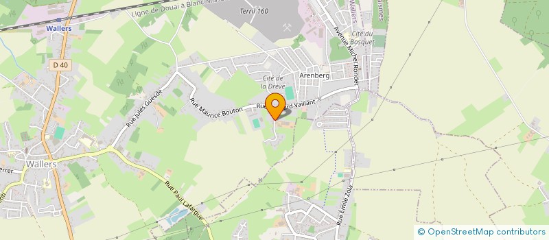 localisation de l'entreprise EARL WANTELLET FRANCIS  WALLERS