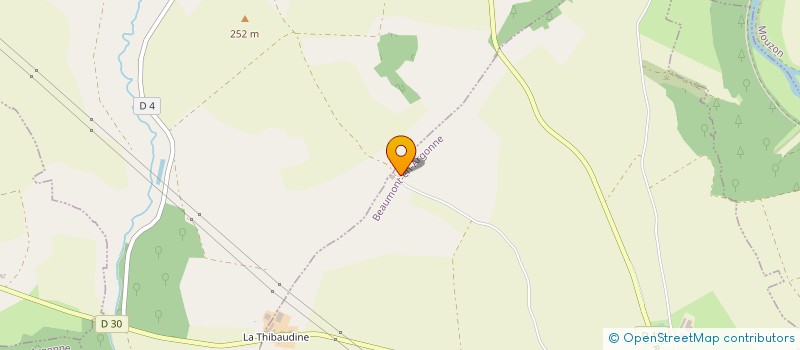 localisation de l'entreprise EARL WARMONTERME à MOUZON