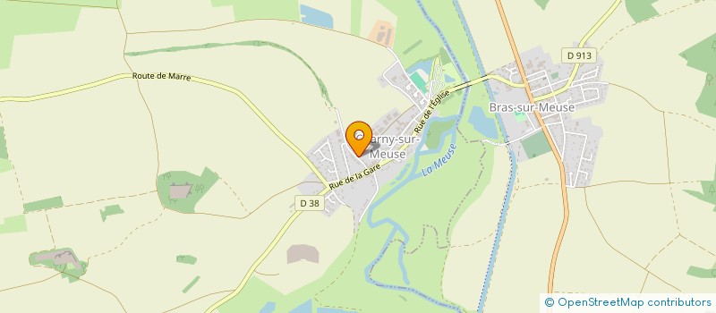 localisation de l'entreprise EARL WEBRE PATRICK à CHARNY-SUR-MEUSE