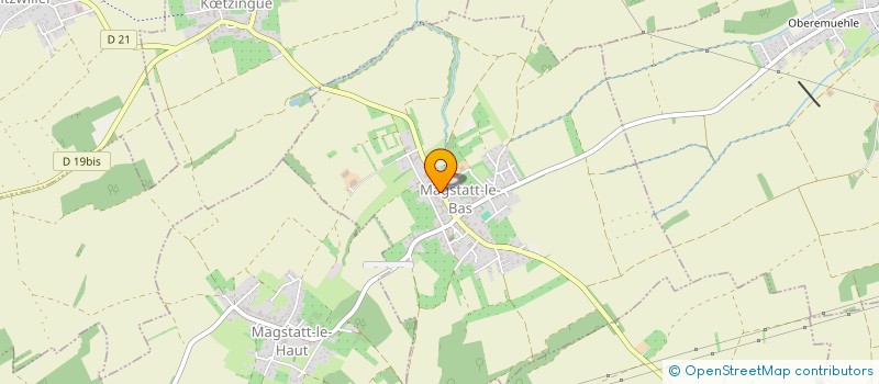 localisation de l'entreprise EARL WINDHOLTZ BAUMANN  MAGSTATT-LE-BAS