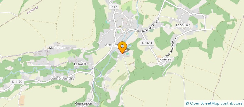 localisation de l'entreprise EARL XAVIER PETIT à AMBLENY