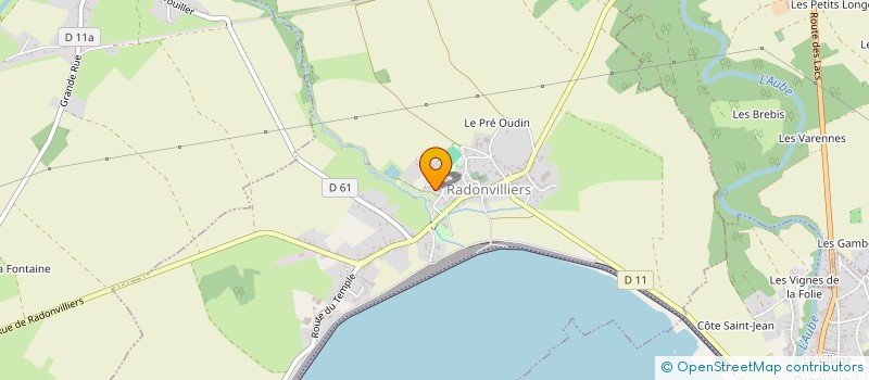 localisation de l'entreprise EARL ZOELA  RADONVILLIERS