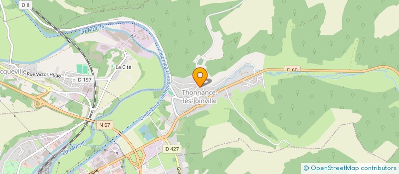 localisation de l'entreprise EARL ZSITKO à THONNANCE-LES-JOINVILLE