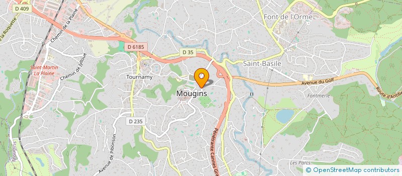 localisation de l'entreprise EARLSFIELD STIRLING IMMOBILIER  MOUGINS