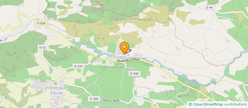 localisation de l'entreprise EARLTAUDOU  LOUPIA