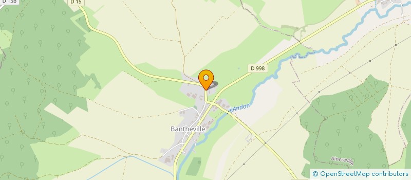 localisation de l'entreprise EARLU GARRE à BANTHEVILLE