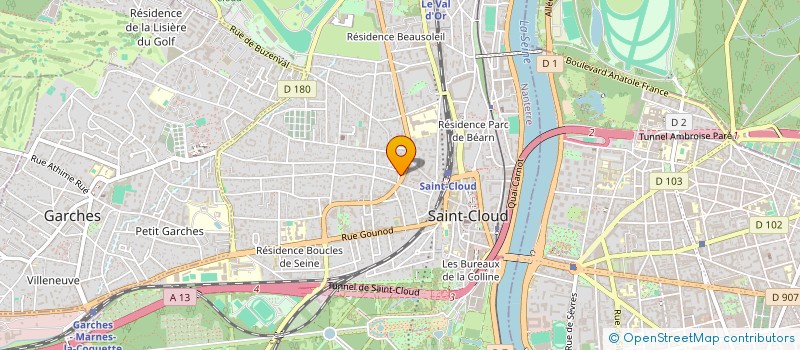 localisation de l'entreprise EARLY à SAINT-CLOUD