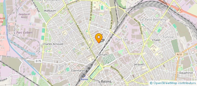 localisation de l'entreprise EARLY CARS  REIMS