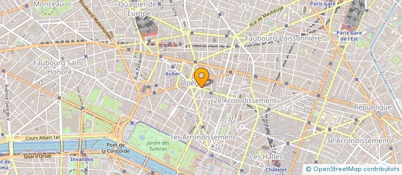 localisation de l'entreprise EARTH AIRCRAFT LEASING à PARIS