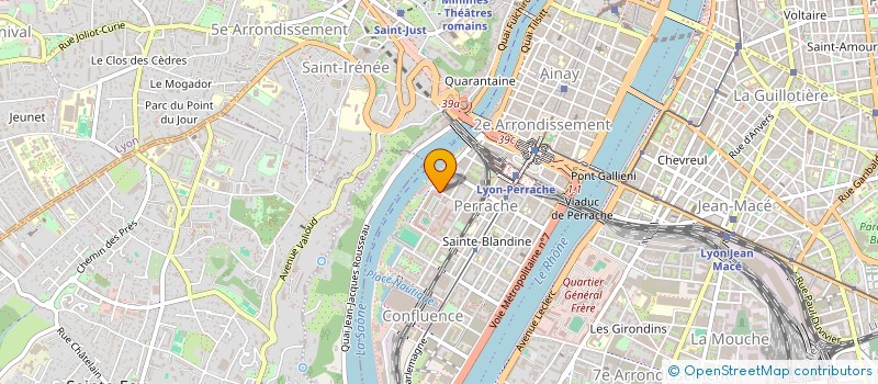 localisation de l'entreprise EARTH CLIM à LYON