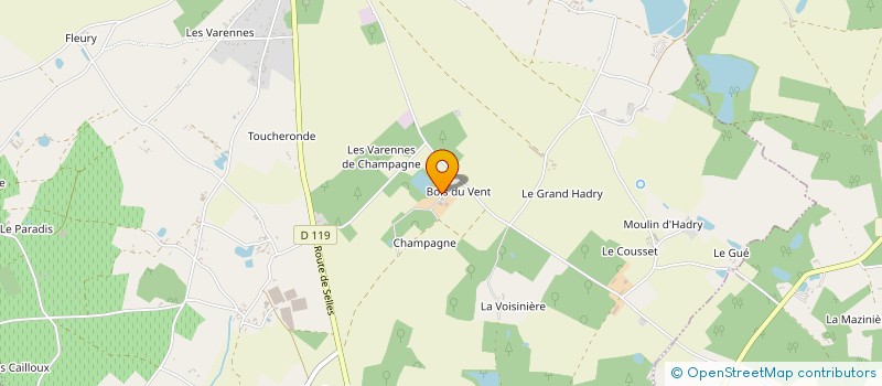 localisation de l'entreprise EARTH MARKET FRANCE  SOINGS-EN-SOLOGNE