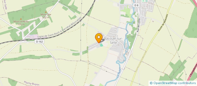 localisation de l'entreprise EARTHSONG PROD  BACOUEL-SUR-SELLE