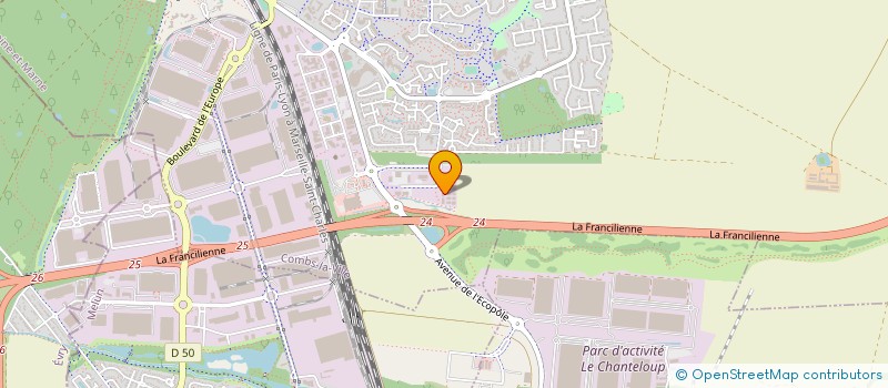 localisation de l'entreprise EARTP  COMBS-LA-VILLE