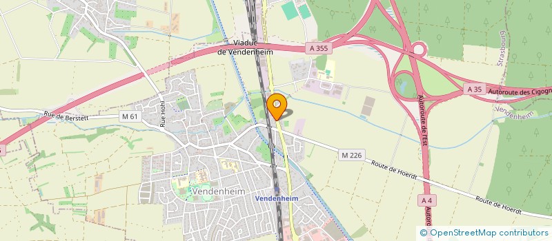localisation de l'entreprise EAS à ECKWERSHEIM