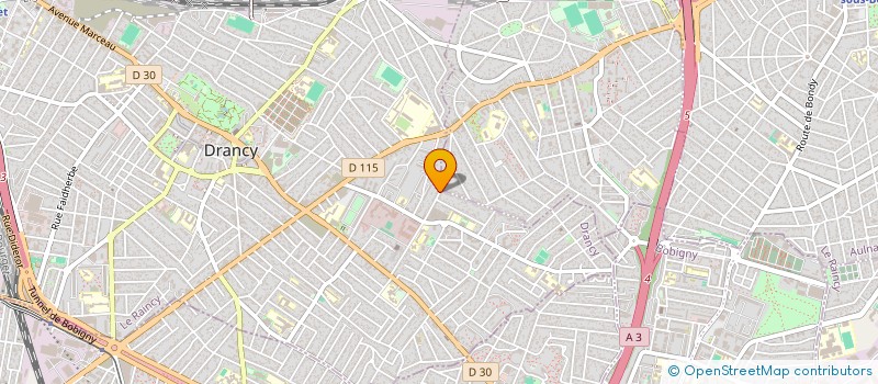 localisation de l'entreprise EAS à DRANCY