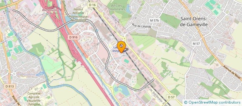 localisation de l'entreprise EAS'IA  LABEGE