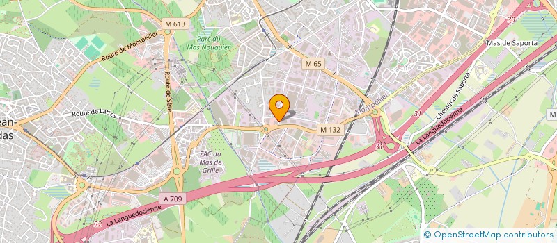 localisation de l'entreprise EAS IVAN à MONTPELLIER