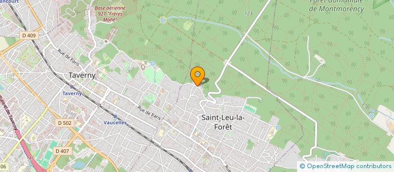 localisation de l'entreprise EAST  SAINT-LEU-LA-FORET