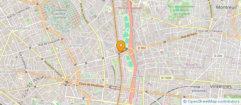 localisation de l'entreprise EAST 62  PARIS